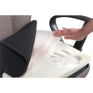 Master Mfg. Co The ComfortMakers&reg; SeatBack Cushion, Deluxe, Adjustable, Black